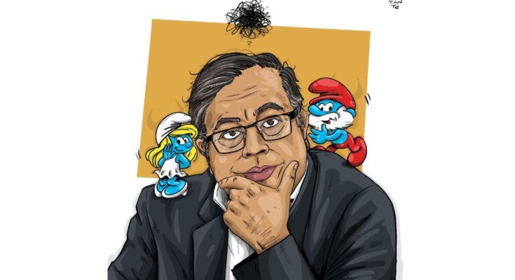 Caricatura: Consejo de Pitufos Caricatura: Consejo de Pitufos